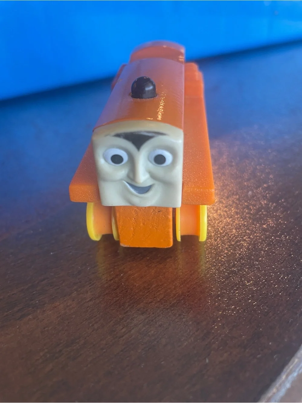 Thomas the Train Terence Tractor Wooden Railway Rare Friends Vintage Orange